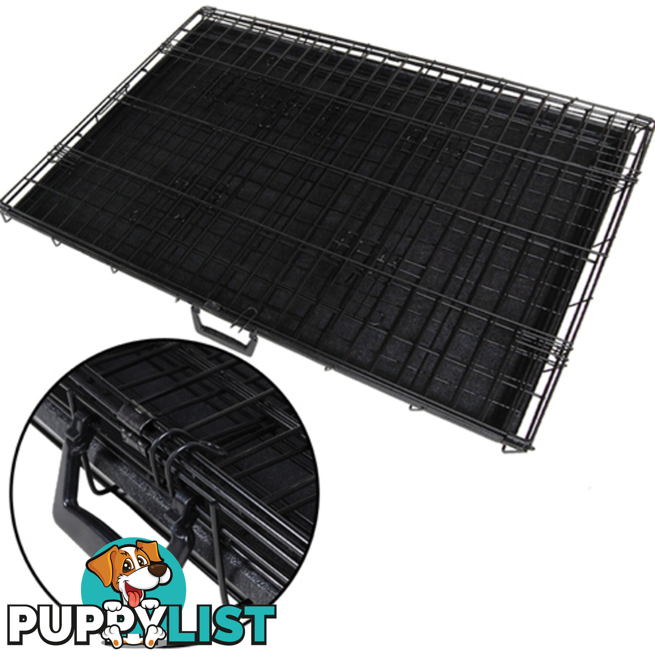 36 Inch Metal Collapsible Dog Cage