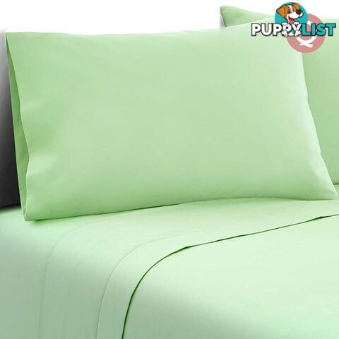 4 Piece Microfibre Sheet Set Queen _ÑÐ Green