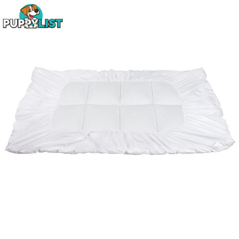 Pillowtop Mattress Topper Memory Resistant Protector Pad Cover Single