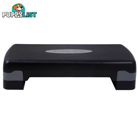 Fitness Exercise Aerobic Step Bench Black