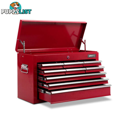 9 Drawers Tool Box Chest Red