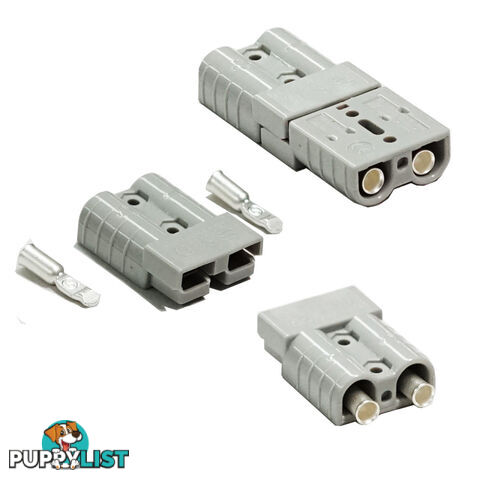 New 20X 50AMP Premium Anderson Style Plug Exterior Connector DC Power Solar