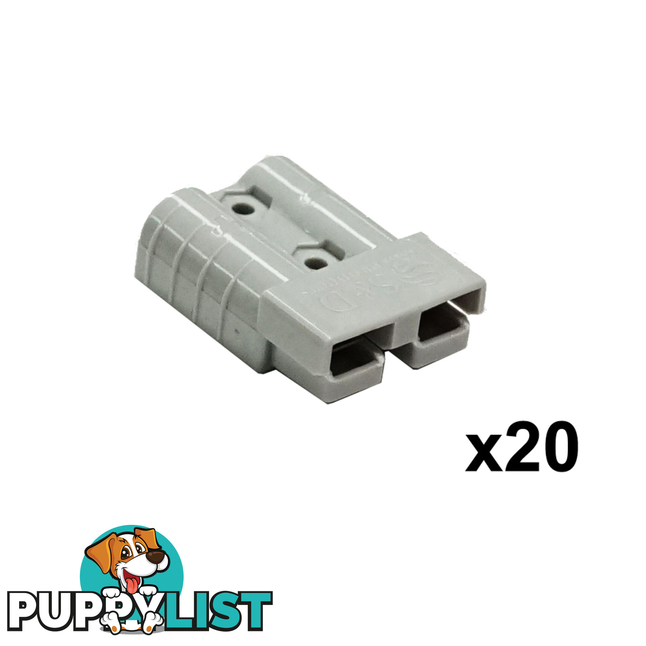 New 20X 50AMP Premium Anderson Style Plug Exterior Connector DC Power Solar