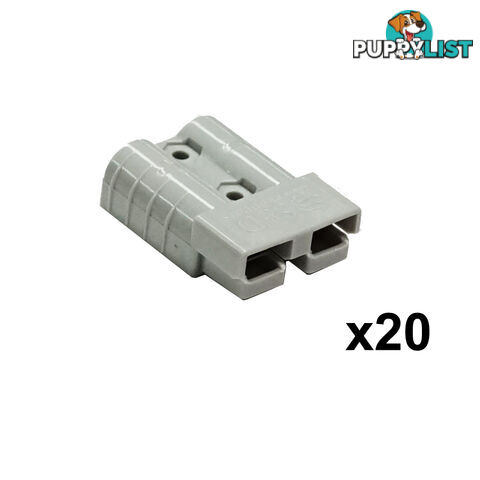 New 20X 50AMP Premium Anderson Style Plug Exterior Connector DC Power Solar