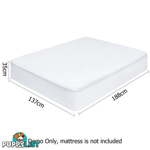 Waterproof Non-Woven Mattress Protector - Double