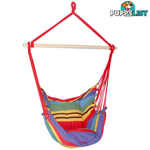 Hammock Swing Chair w/ Cushion Multi-colour