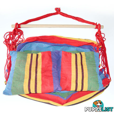 Hammock Swing Chair w/ Cushion Multi-colour