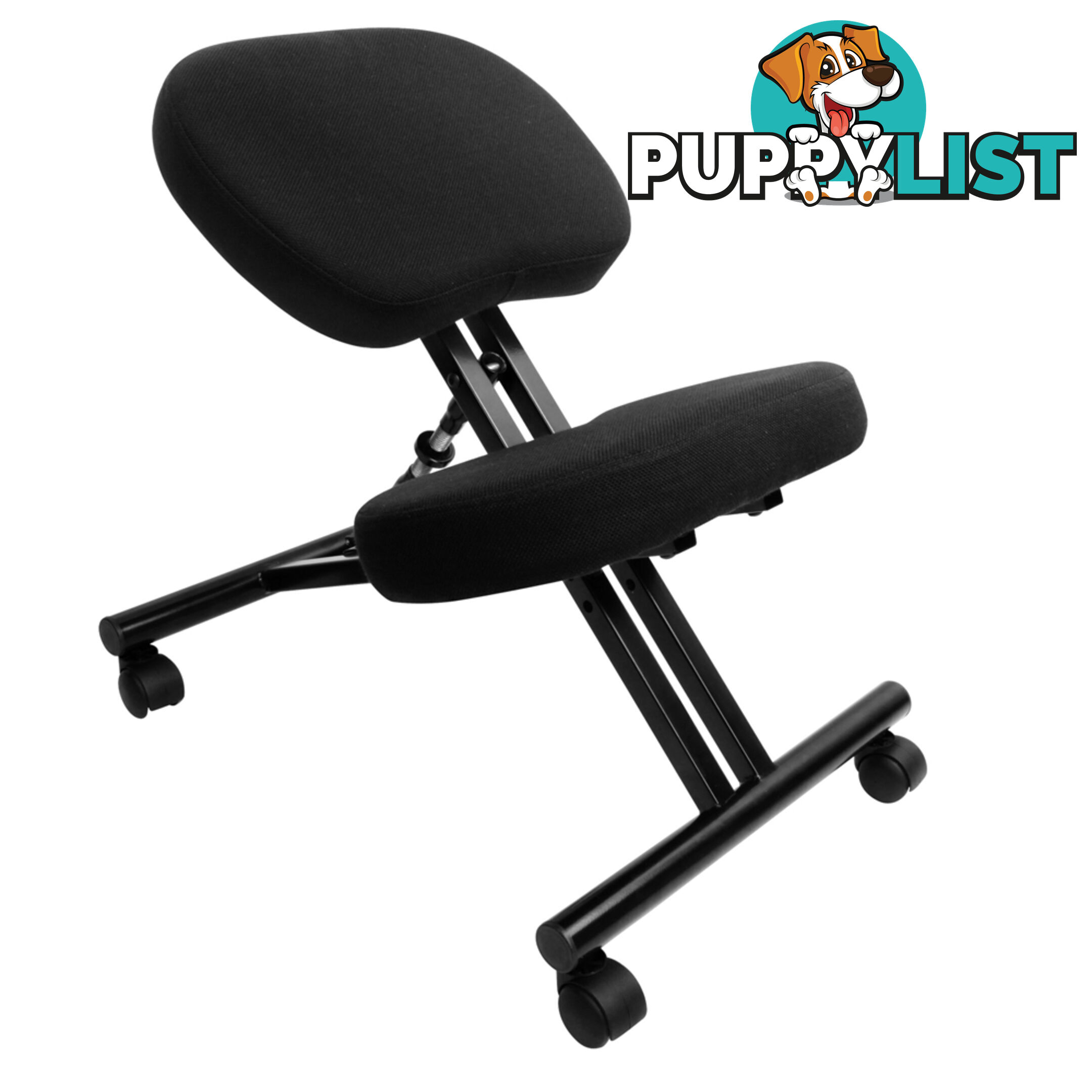 Adjustable Kneeling Chair Office Stool Black