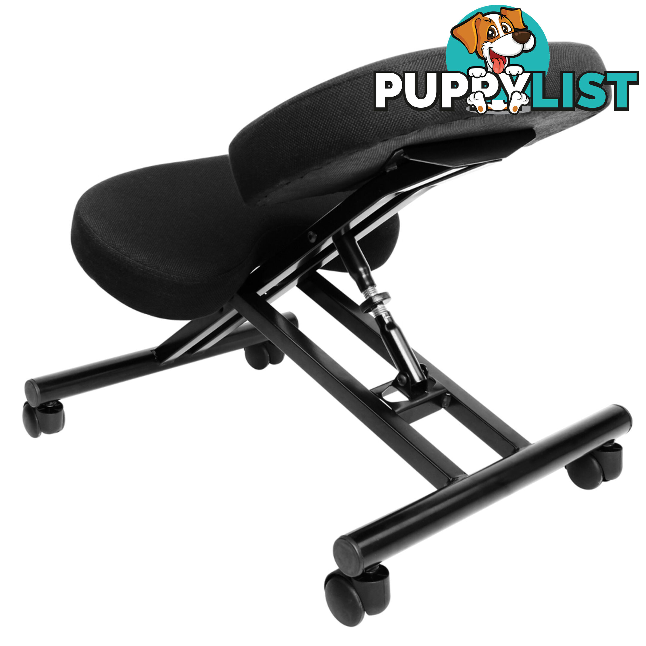 Adjustable Kneeling Chair Office Stool Black