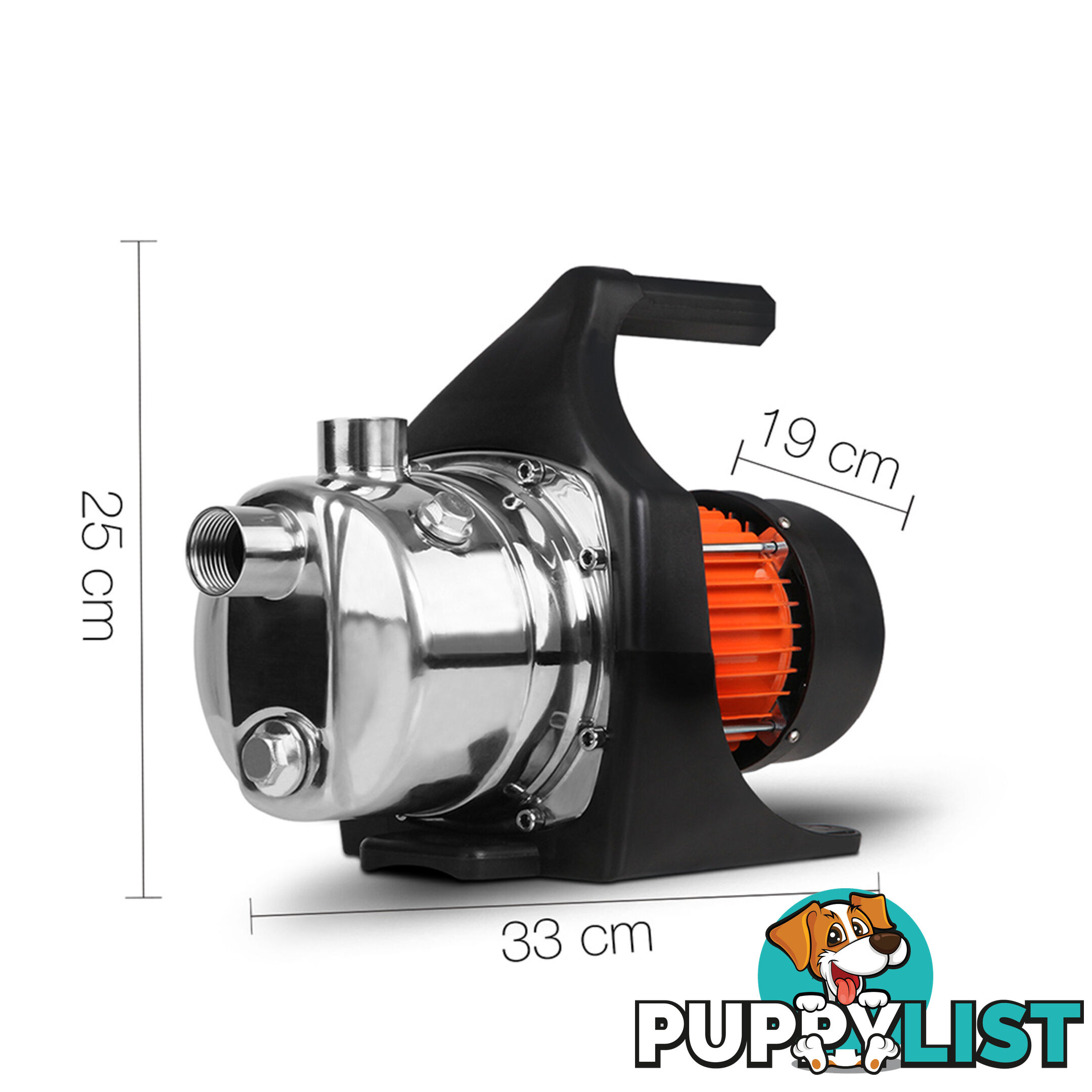 1400w Stainless Steel Garden Water Pump 70L/Min