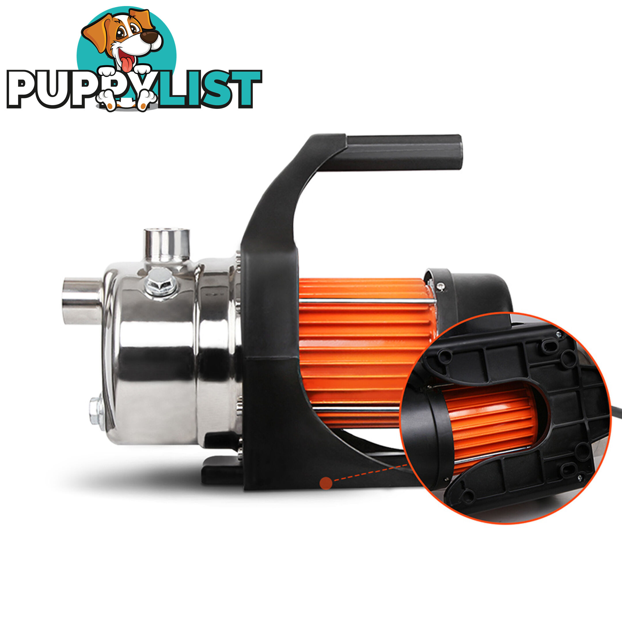 1400w Stainless Steel Garden Water Pump 70L/Min