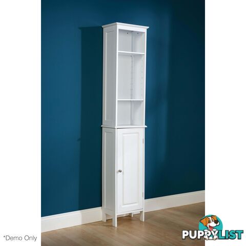 Dignity Tall Bathroom Unit in WHITE