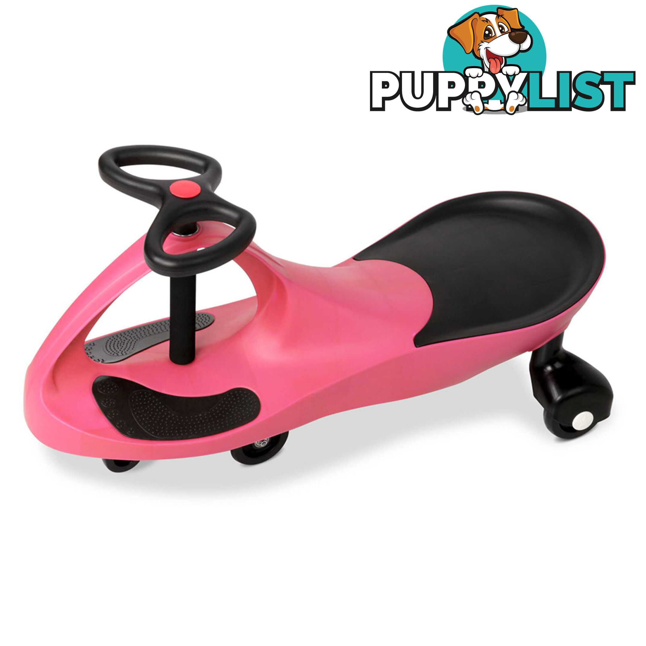 Pedal Free Swing Car - Pink