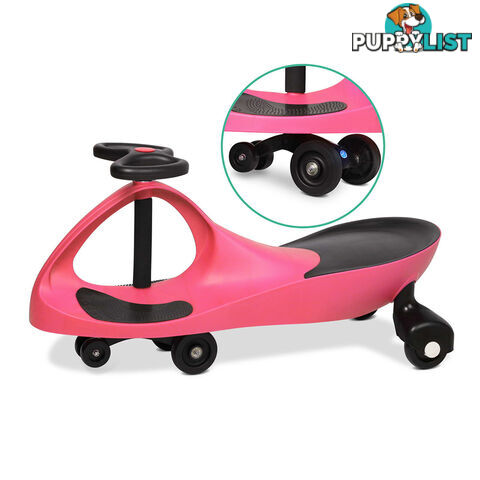 Pedal Free Swing Car - Pink