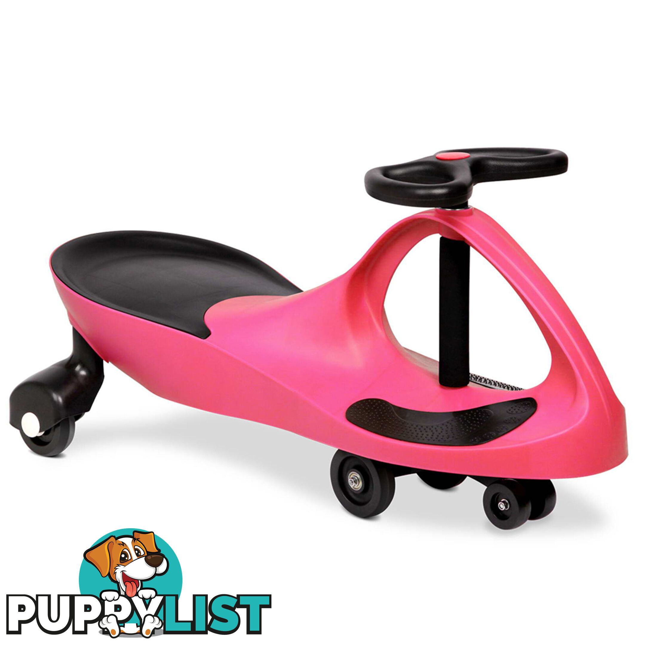 Pedal Free Swing Car - Pink