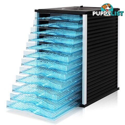 Commercial Food Dehydrator Dryer Preserver - 12 Trays