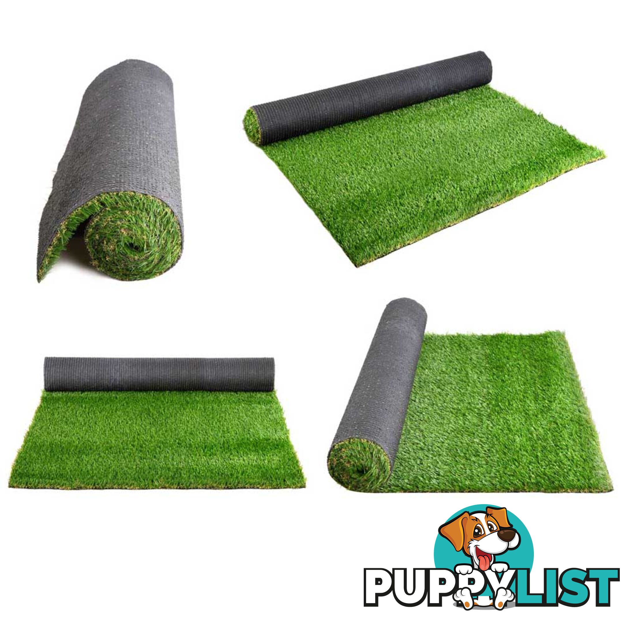 Artificial Grass 10 SQM Polyethylene Lawn Flooring 20mm Olive