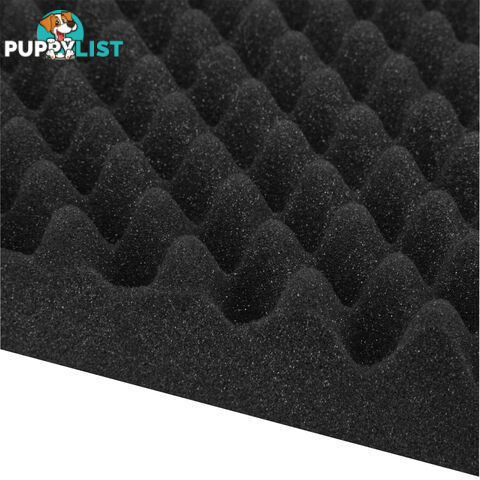 Studio 20 Eggshell Acoustic Foam Black 50 x 50cm