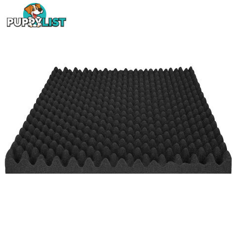 Studio 20 Eggshell Acoustic Foam Black 50 x 50cm