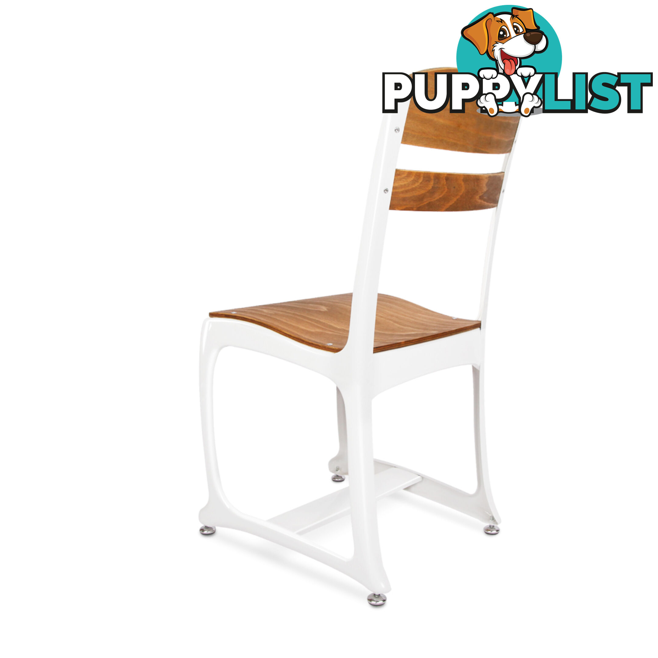 Set of 2 Replica Eton Dining Chairs - White