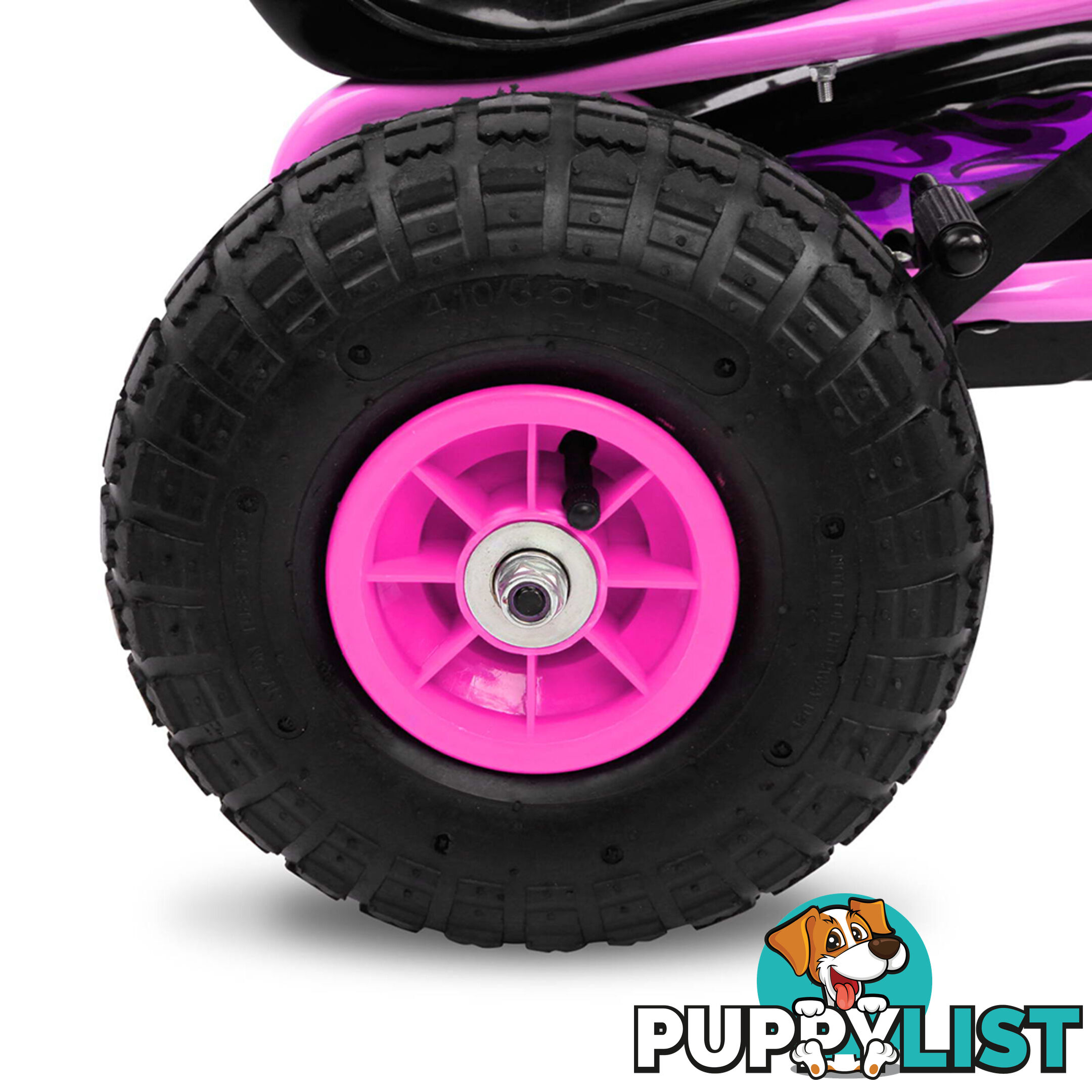 Kids Pedal Go Kart - Pink