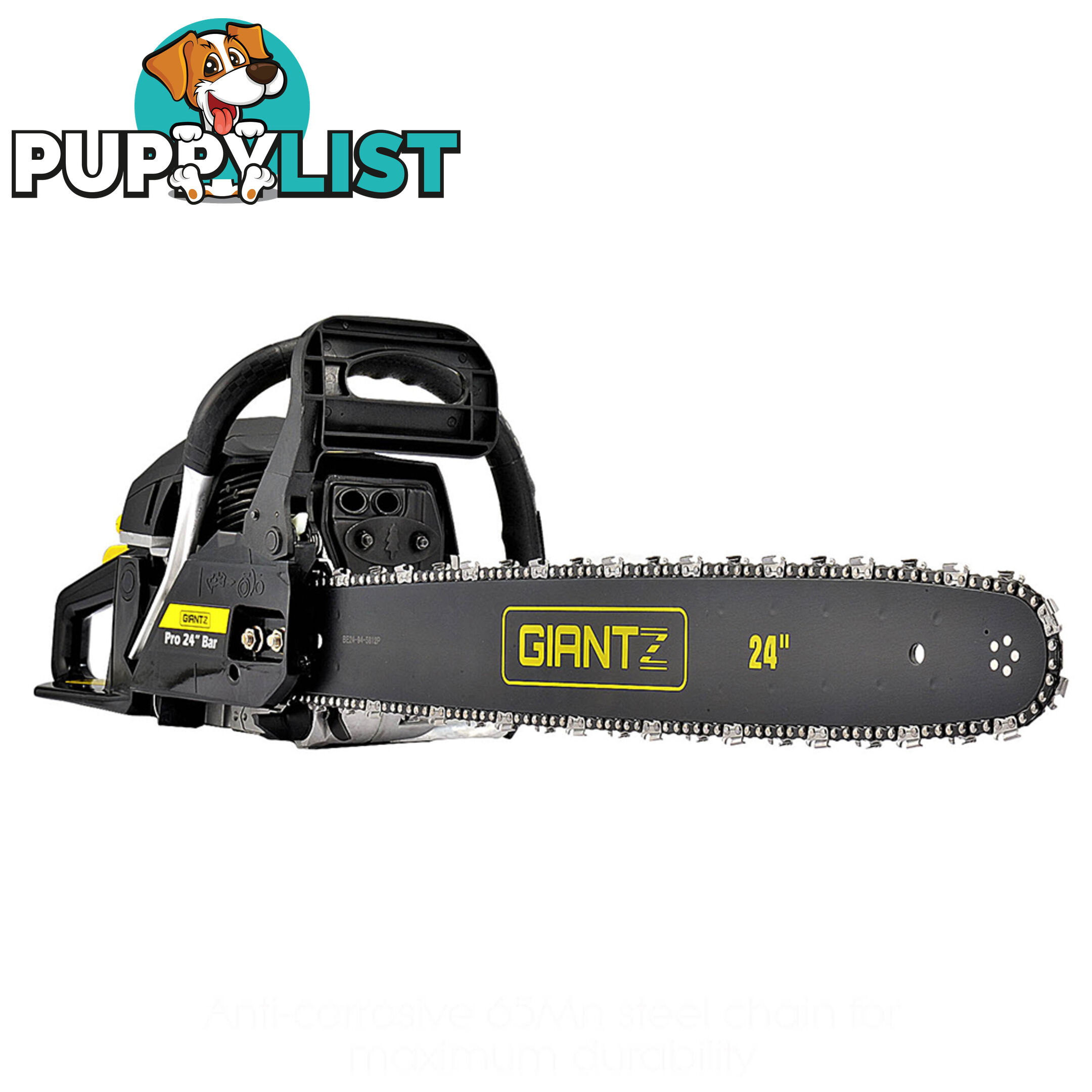 Giantz 66CC Petrol Chainsaw w/ Carry Bag and Safety Set