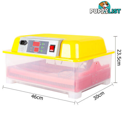 Automatic 24 Egg Incubator Yellow