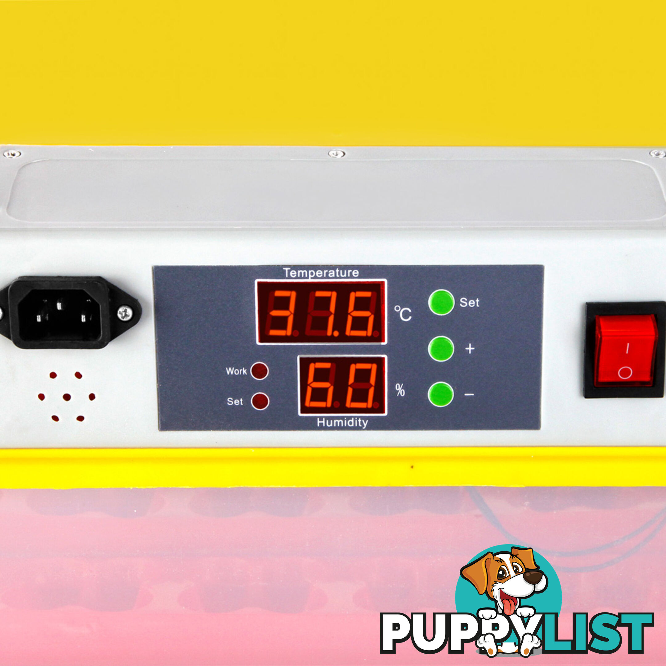 Automatic 24 Egg Incubator Yellow