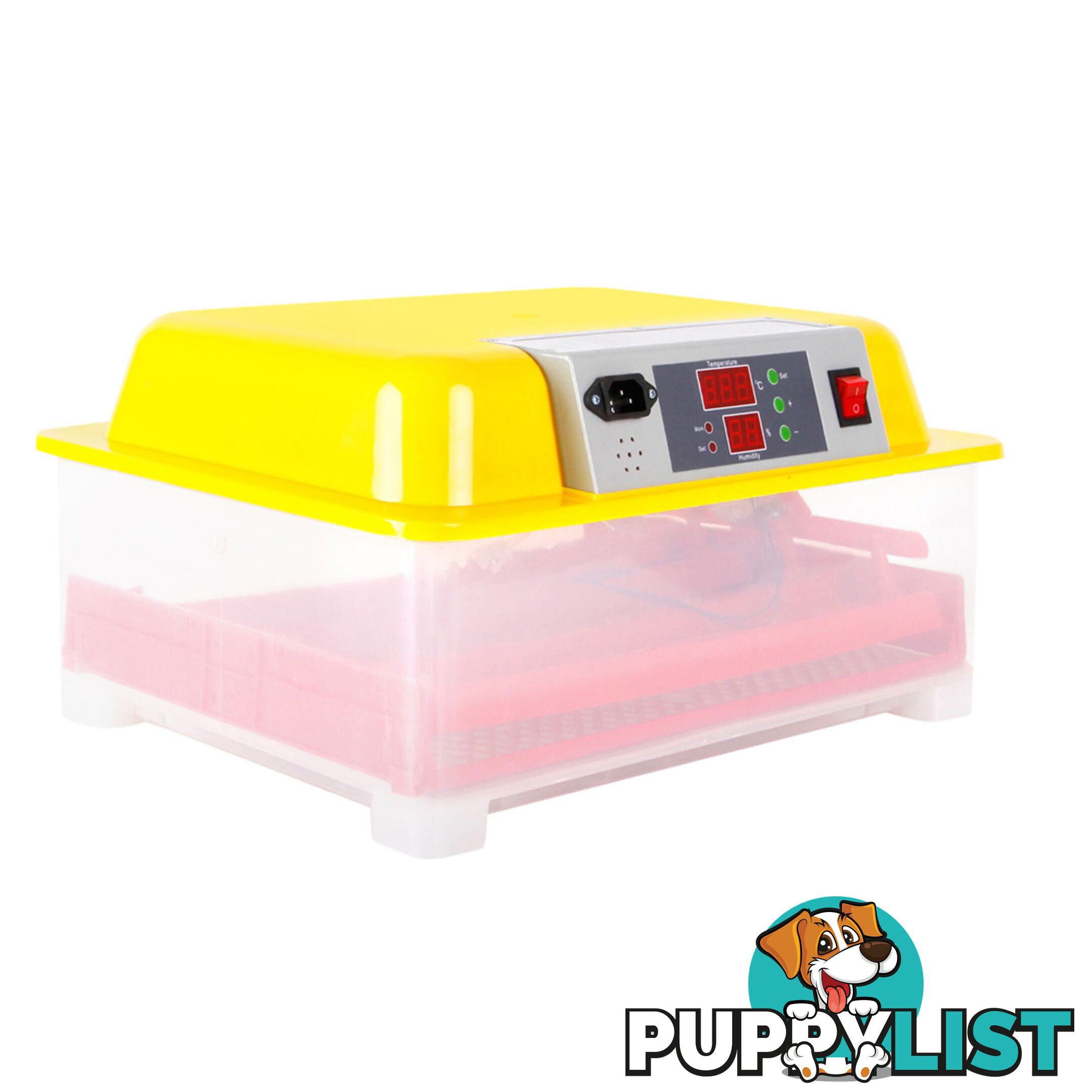 Automatic 24 Egg Incubator Yellow