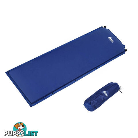 Self inflating Mattress Single 6cm Blue