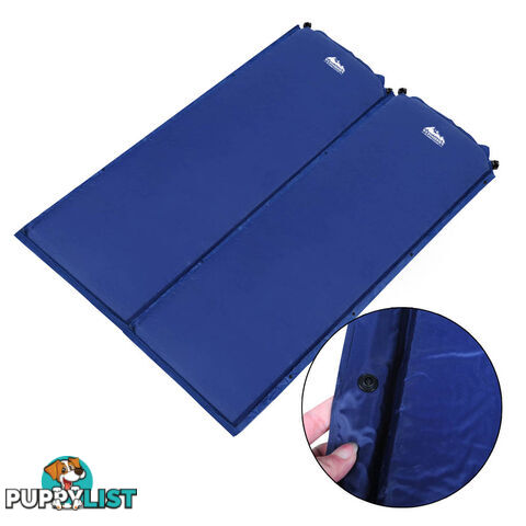 Self inflating Mattress Single 6cm Blue