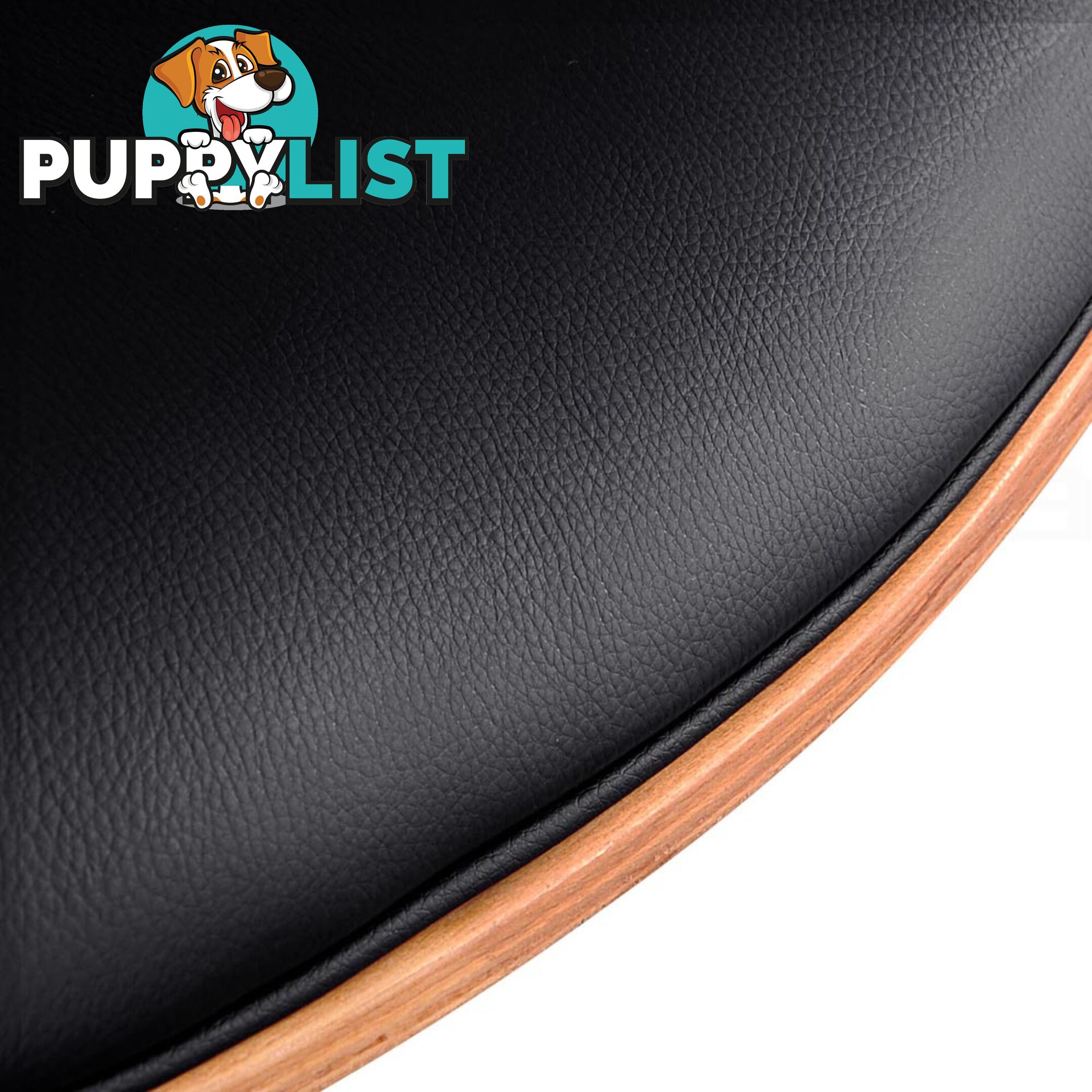 PU Leather Curved Office Chair