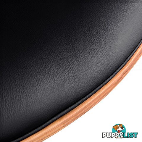 PU Leather Curved Office Chair