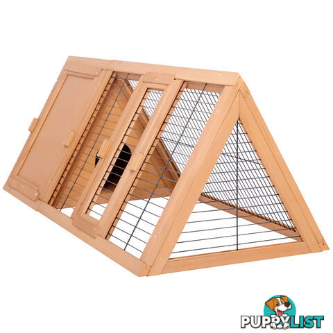 Rabbit Hutch Guinea Pig Chicken Ferret Cage Triangle