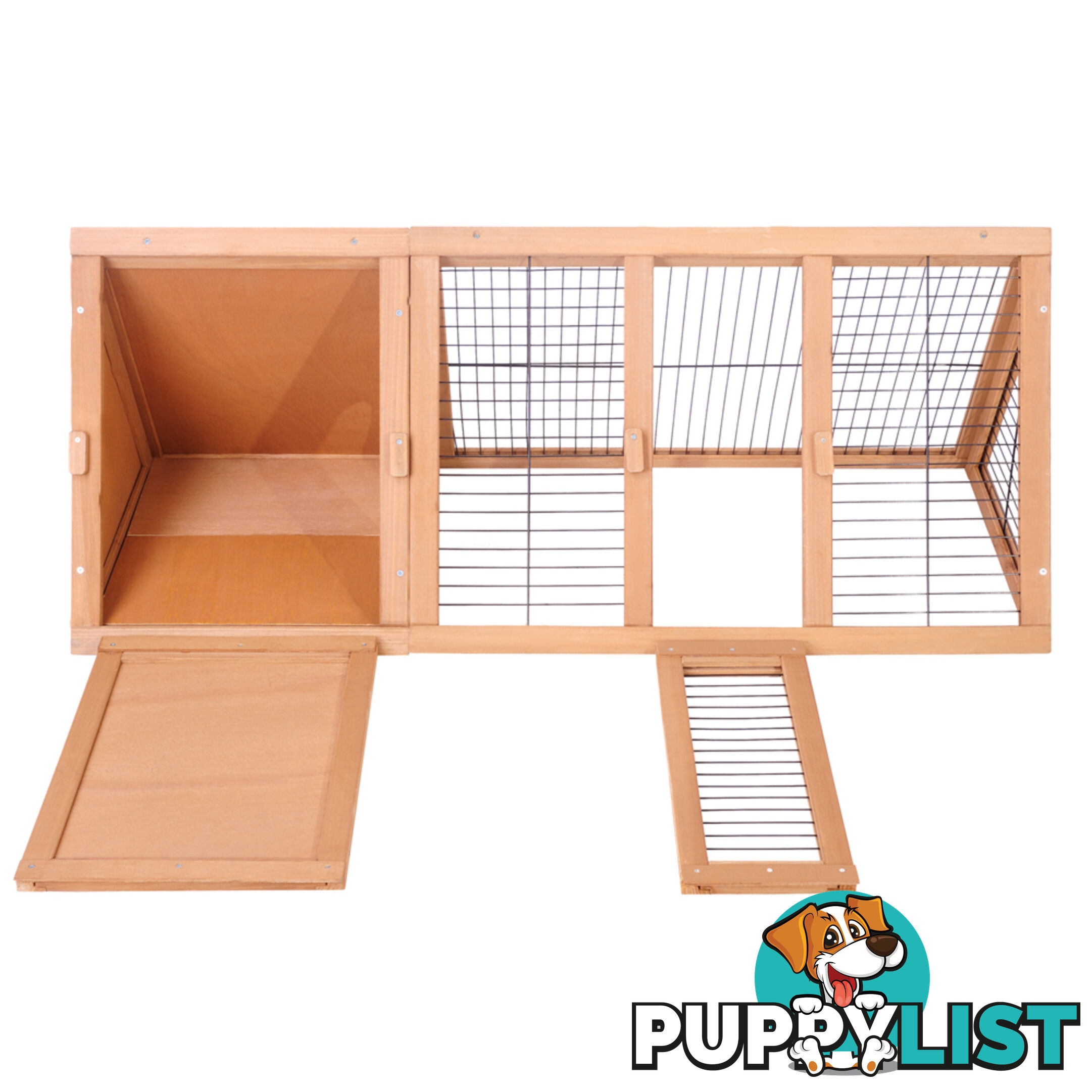 Rabbit Hutch Guinea Pig Chicken Ferret Cage Triangle