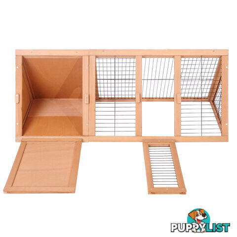 Rabbit Hutch Guinea Pig Chicken Ferret Cage Triangle