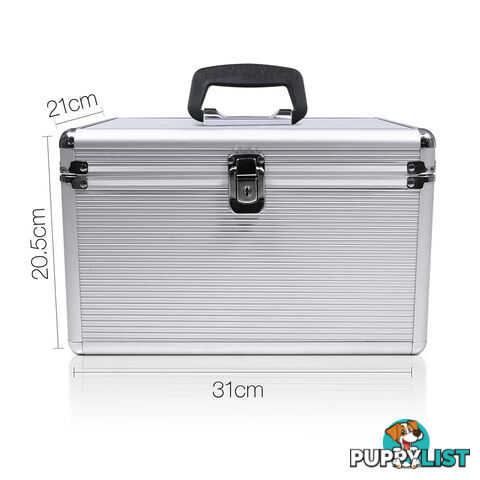 Aluminium CD DVD Bluray Storage Case Box 240 Discs SL