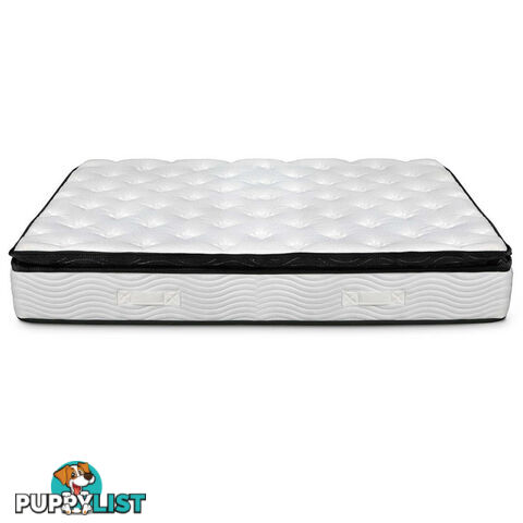 Latex Pillow Top Pocket Spring Mattress Queen