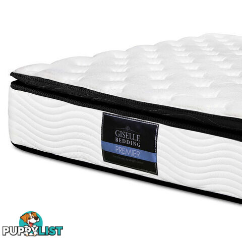 Latex Pillow Top Pocket Spring Mattress Queen