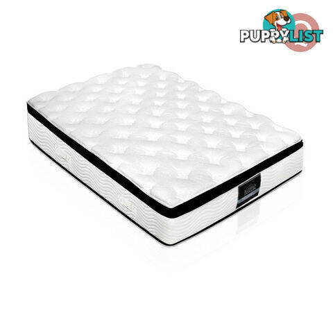 Latex Pillow Top Pocket Spring Mattress Queen