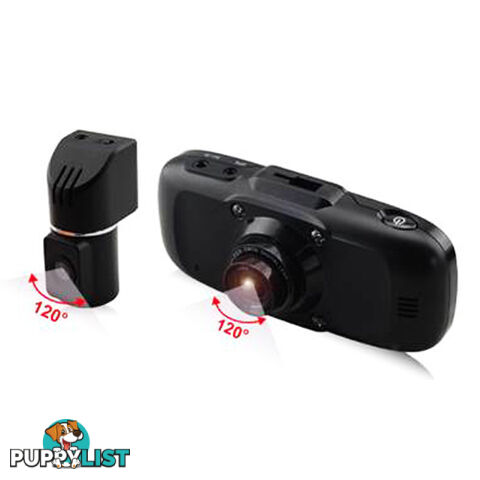 Dual Camera In-Car Digital Video Recorder (DVR)