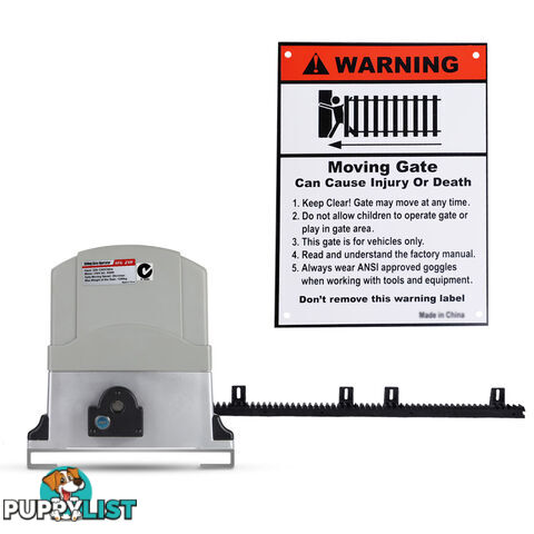 Automatic Sliding Gate Opener  - 1200KG - 6M with Hardware Kit