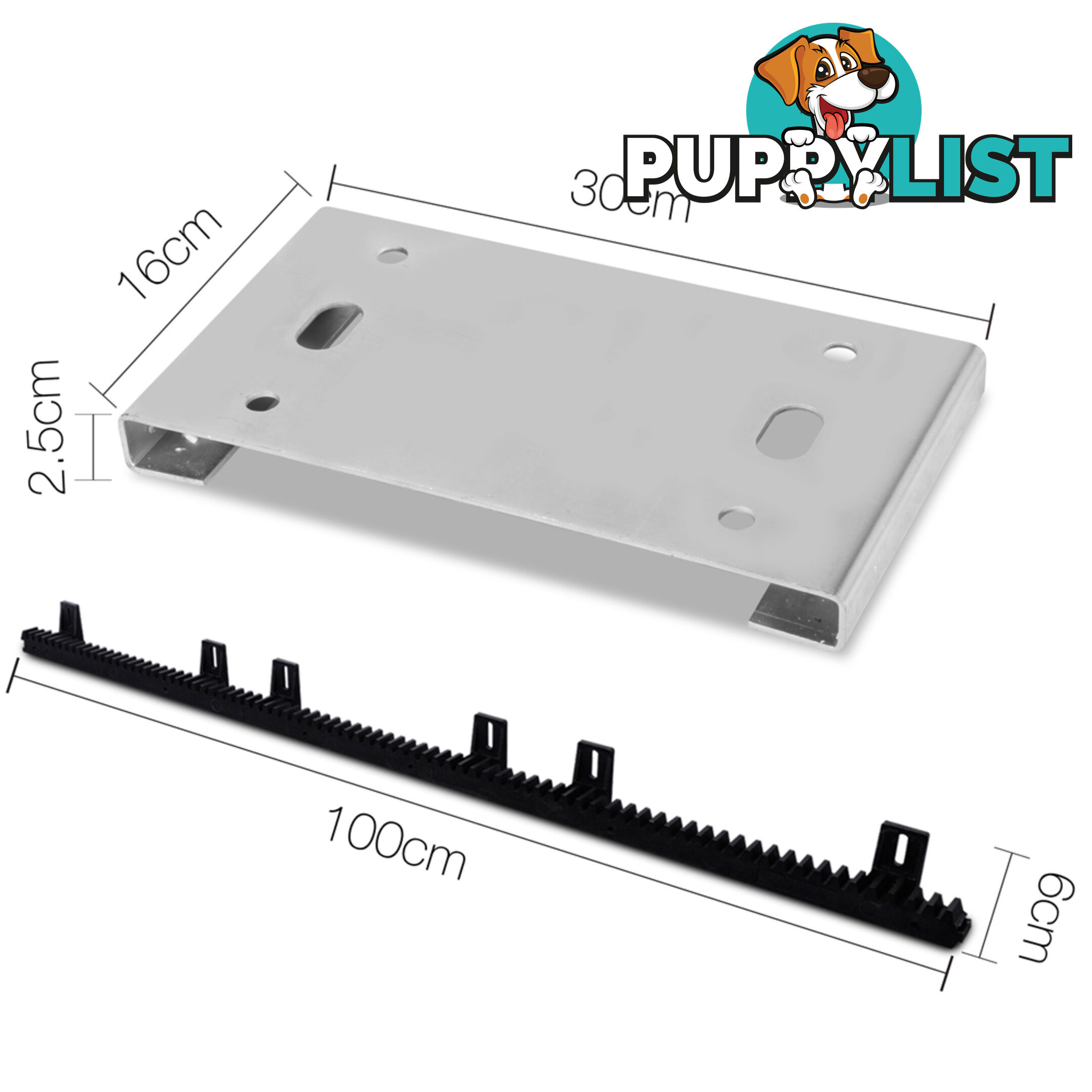 Automatic Sliding Gate Opener  - 1200KG - 6M with Hardware Kit