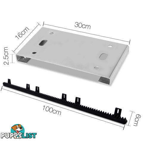 Automatic Sliding Gate Opener  - 1200KG - 6M with Hardware Kit