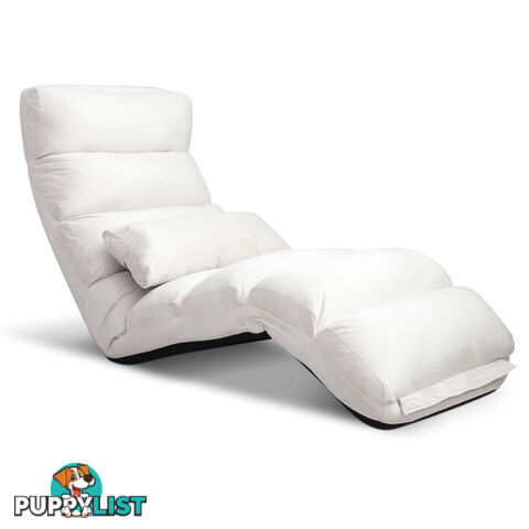 Lounge Sofa Chair - 75 Adjustable Angles _ÑÐ Ivory