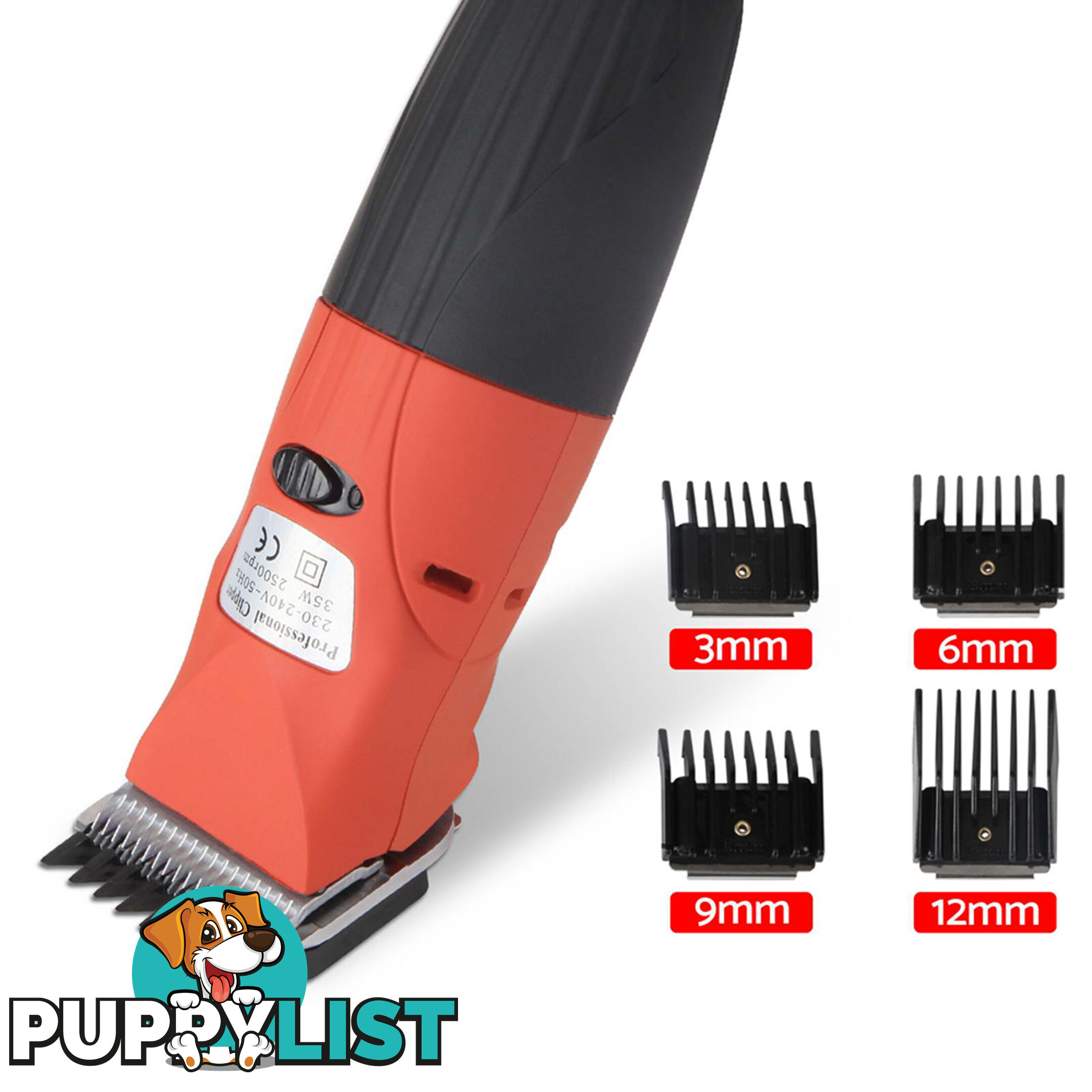 35W Pet Clipper Grooming Kit - Safety Approved Standard