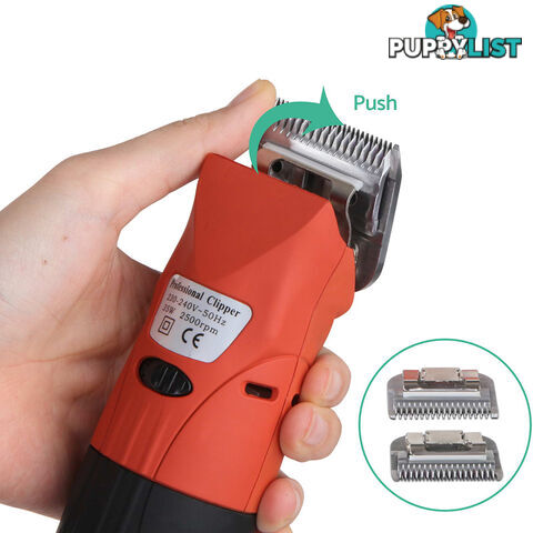 35W Pet Clipper Grooming Kit - Safety Approved Standard