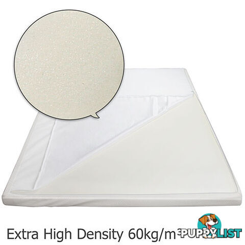 Visco Elastic Memory Foam Mattress Topper 8cm Thick Queen