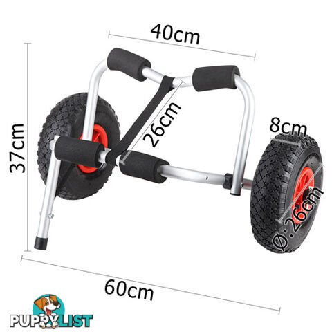 Aluminium Kayak Trolley U-shape