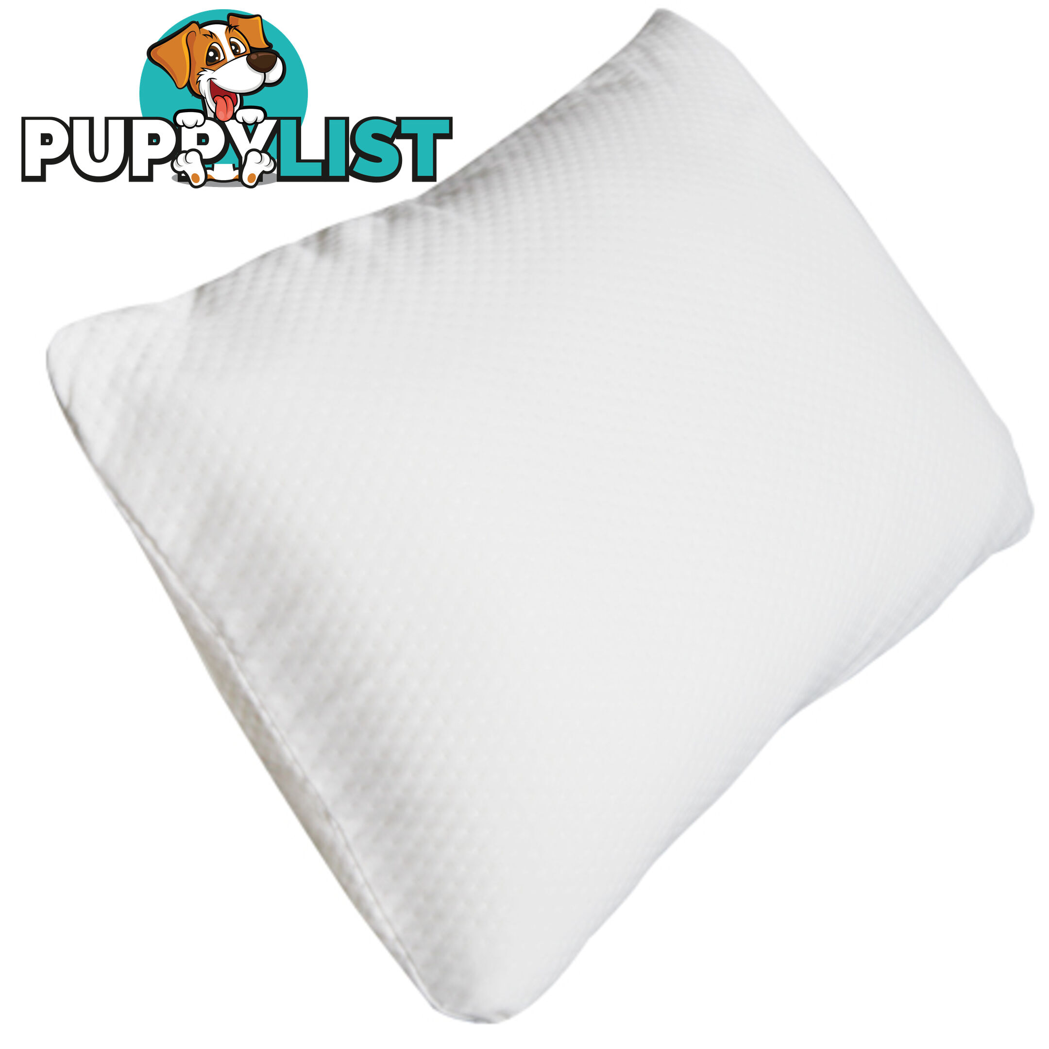 Set of 2 Deluxe Shredded Memory Foam Pillows